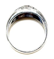 Anello Sommer Donna Anni '80 in Oro bianco Rubino 0.48 Ct RUB CT 0.48 D CT 0.20 VS/H - RUB CT 0.48 D CT 0.20 VS/H
